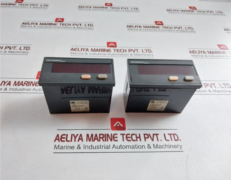 Used Condition Pulse Counter 50/60hz Fritz Kubler 6.541.012.000