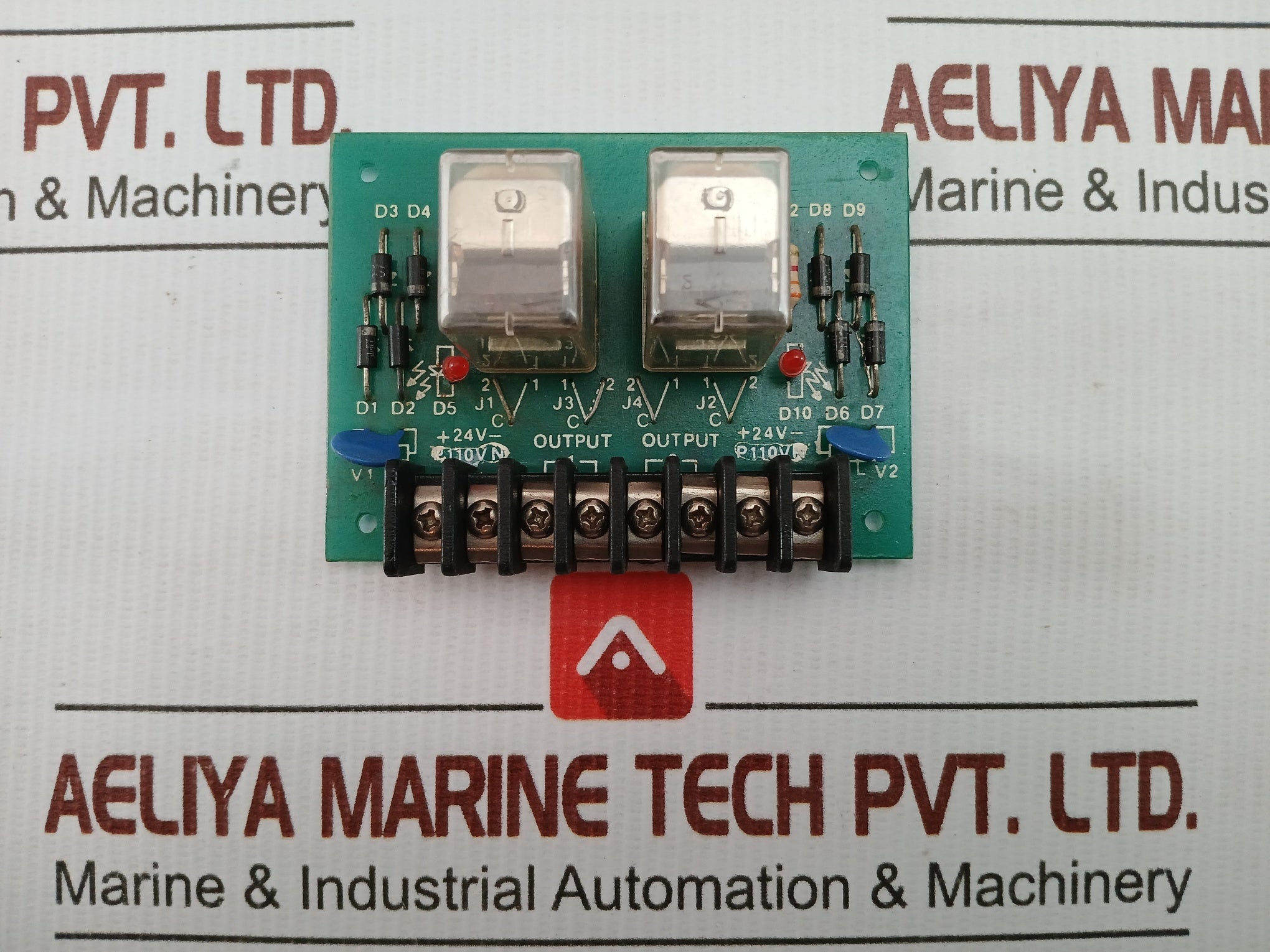Used Condition Relay Interface Board 2pfm -  90 Gm