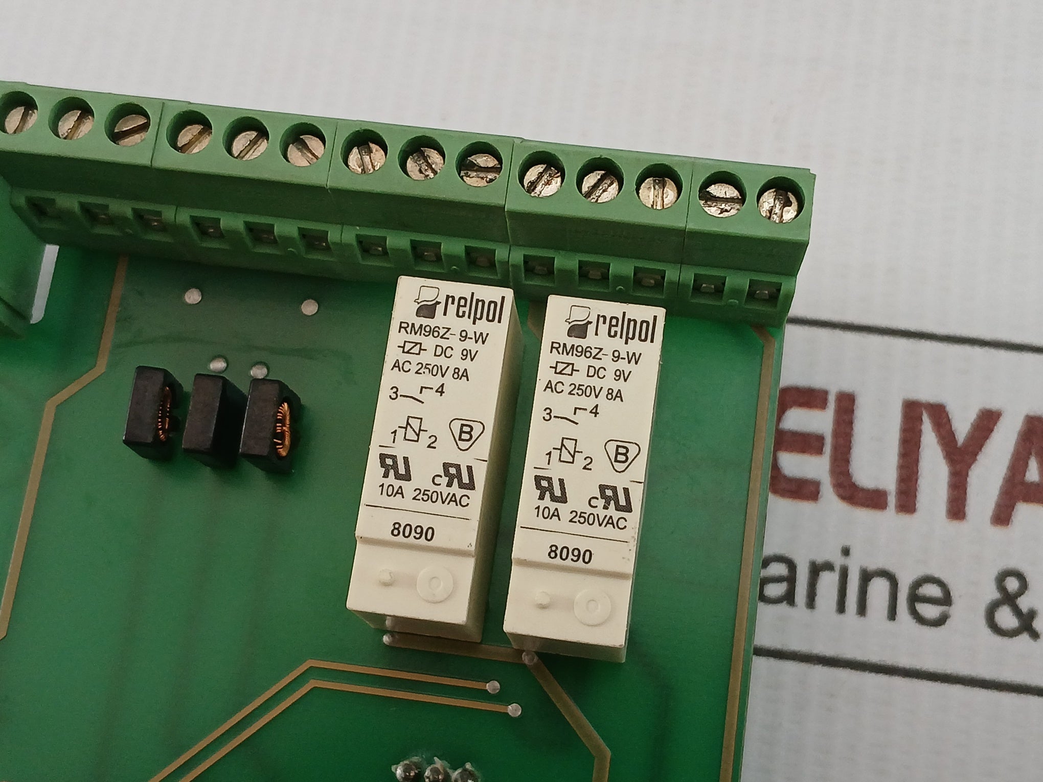 Used Condition Relay Interface Pcb Module Part No. 069376081- 100 Gm