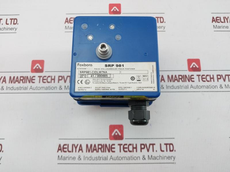 Used Condition Srp981 Pneumatic Positioner 6 Bar 90 Psi-Cidlw7na