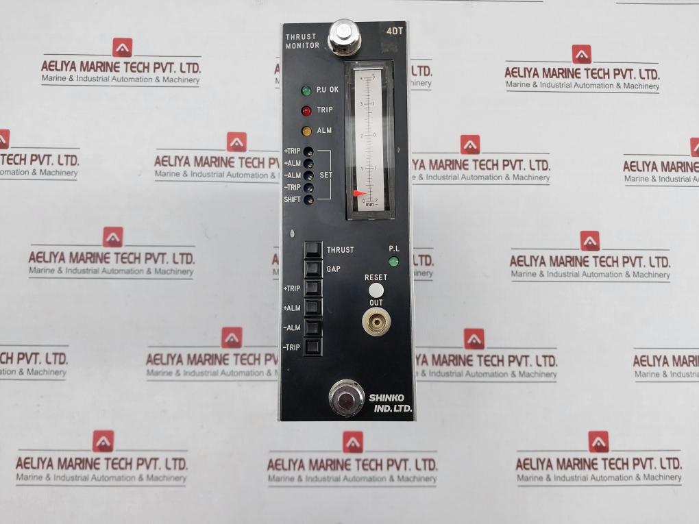 Used Condition Thrust Monitor -2 To +2 Mm 75-4dt Ac100v By Shinko