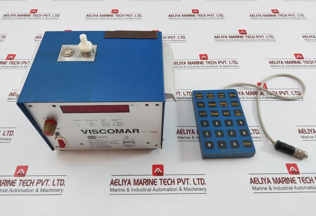Used Condition Viscomar Viscosity Analyzer Mar-Tec Marine