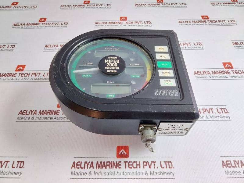 Used Di-130 P02 000 Safe Load Indicator 12v Brand In Aadi-Mipeg