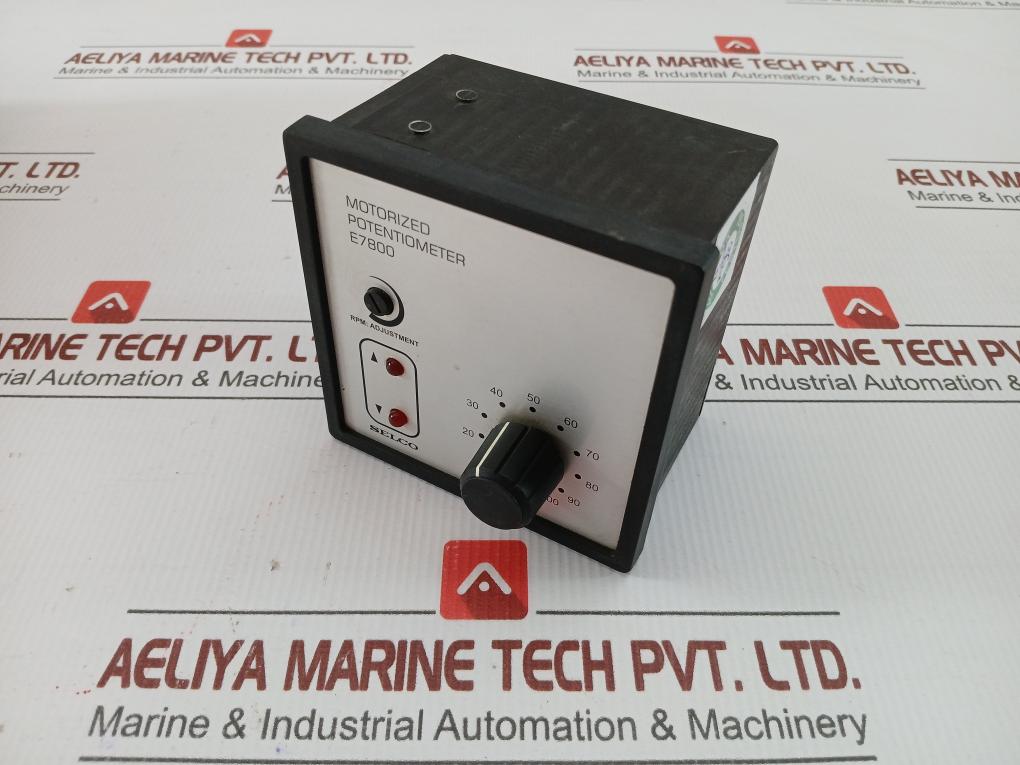 Used E7800.0750 Selco 24V Dc Motorized Potentiometer - 320 Gm