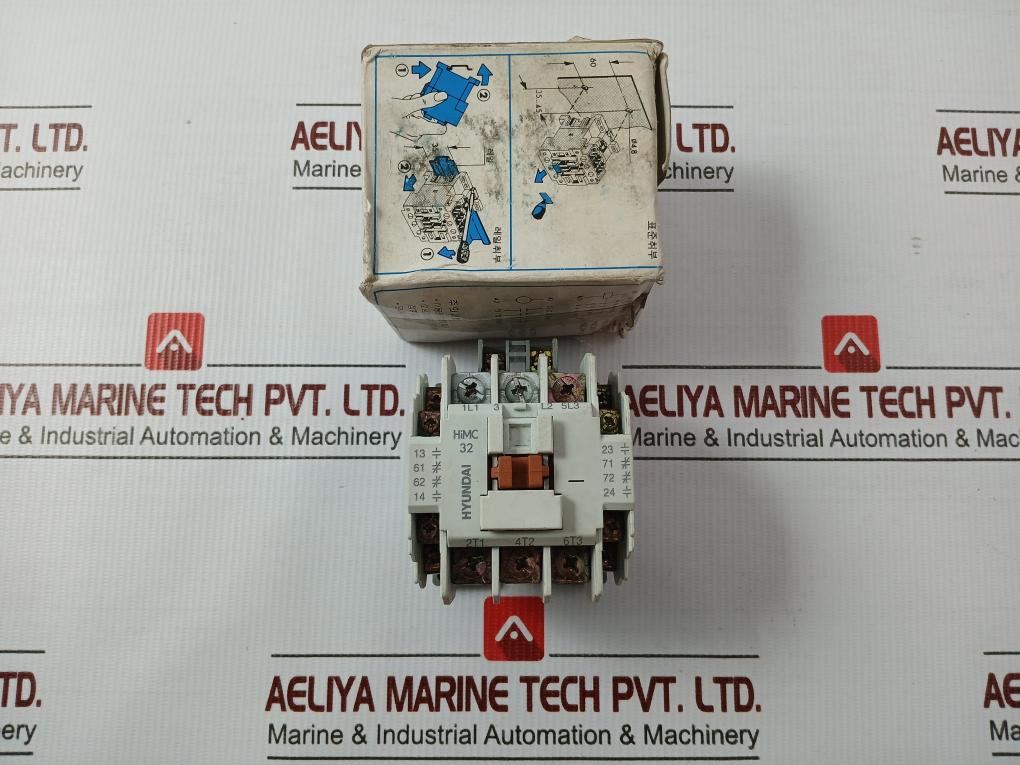 Used Himc 32 Ac Magnetic Contactor 220v-440v/32a Hyundai