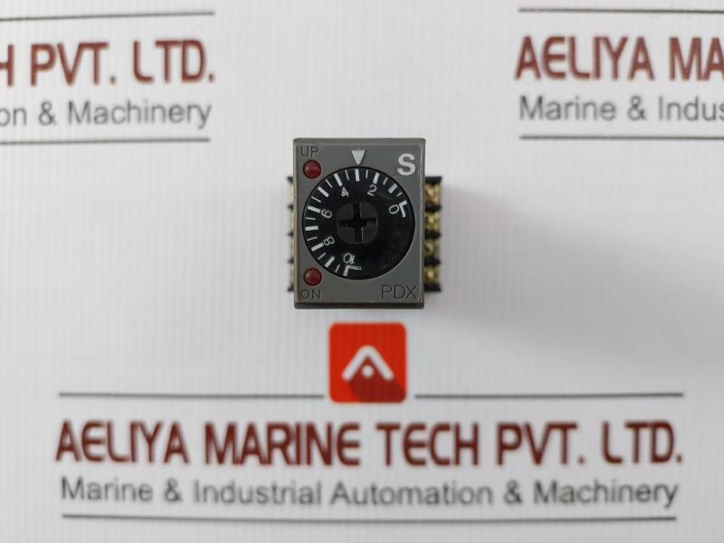 Used Multi-Function Analog Time Delay Relay Pdx-2c-10s-Ac Matsushita Electric 120v