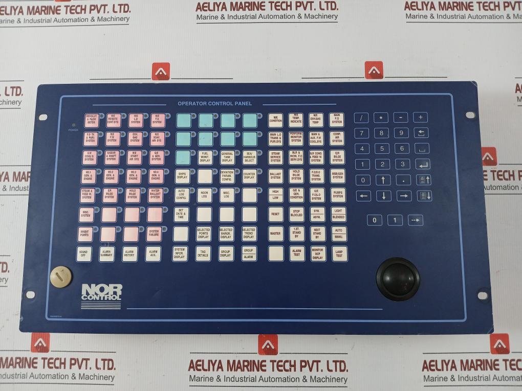 Used Operator Control Panel 8100192 By Norcontrol