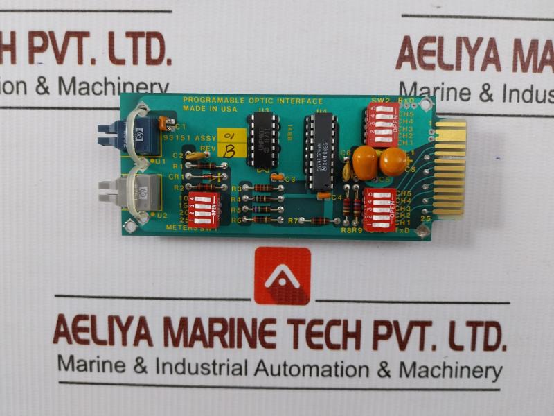 Used Part No. 9315201 Hathaway Programmable Optic Interface Module Rev B