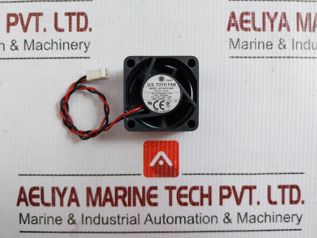 Ustf402012hw By U.S Toyo Fan Dc Brushless Fan 12v Dc 0.12a