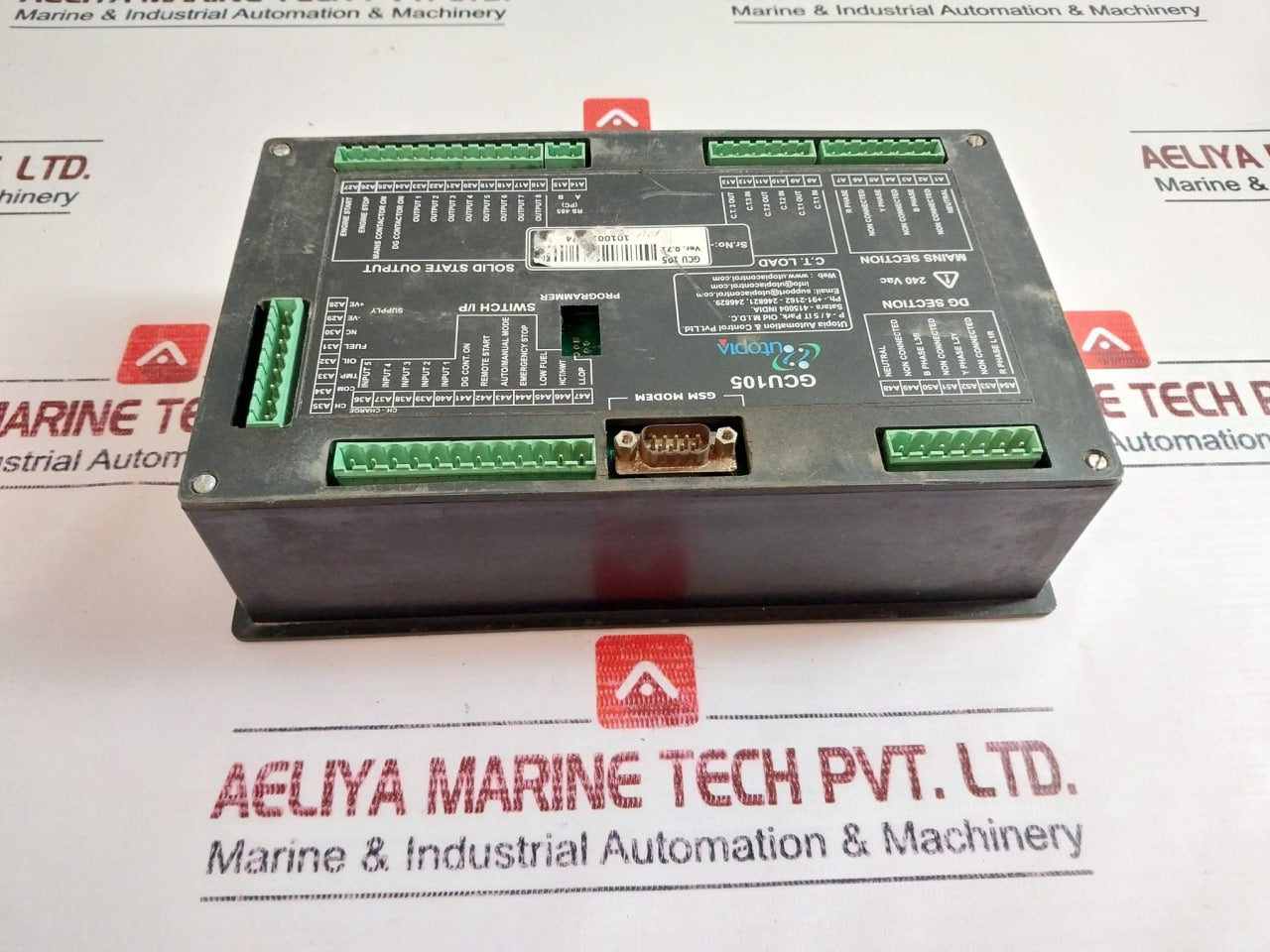 Utopia Gcu105 Generator Controller Module 240 Vac