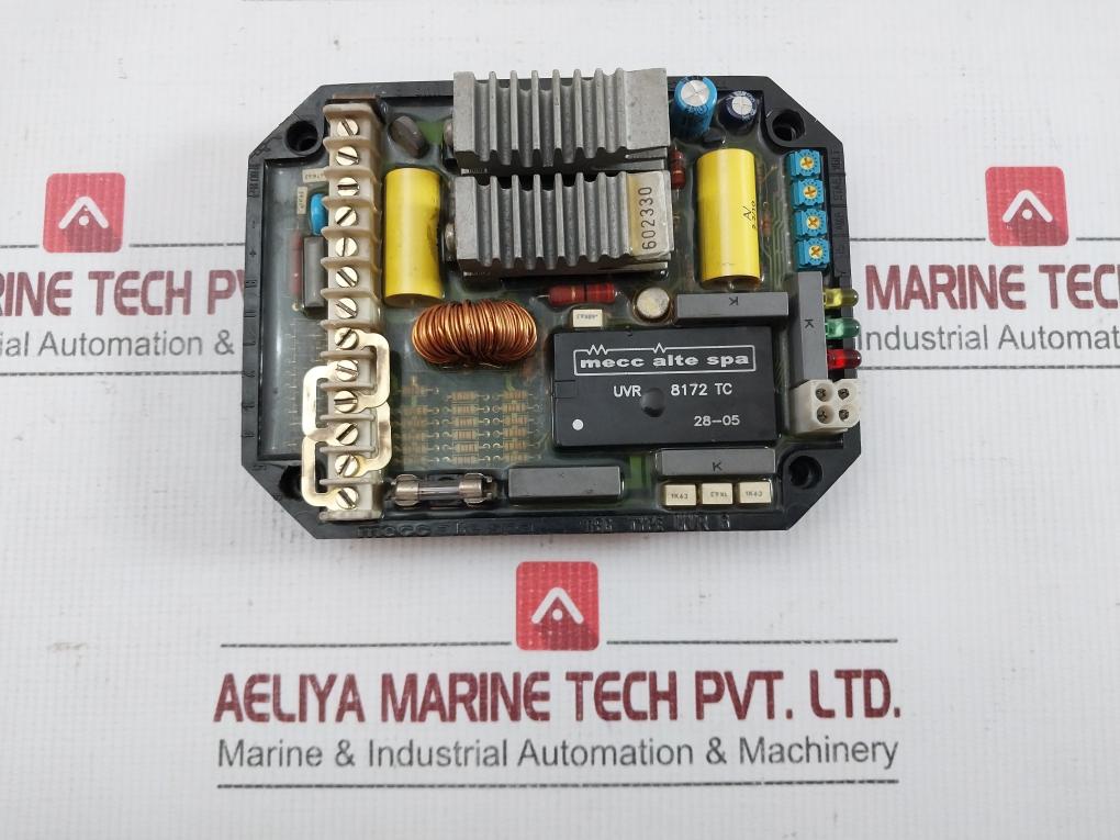 Uvr 6 Automatic Voltage Regulator Mecc Alte In Used