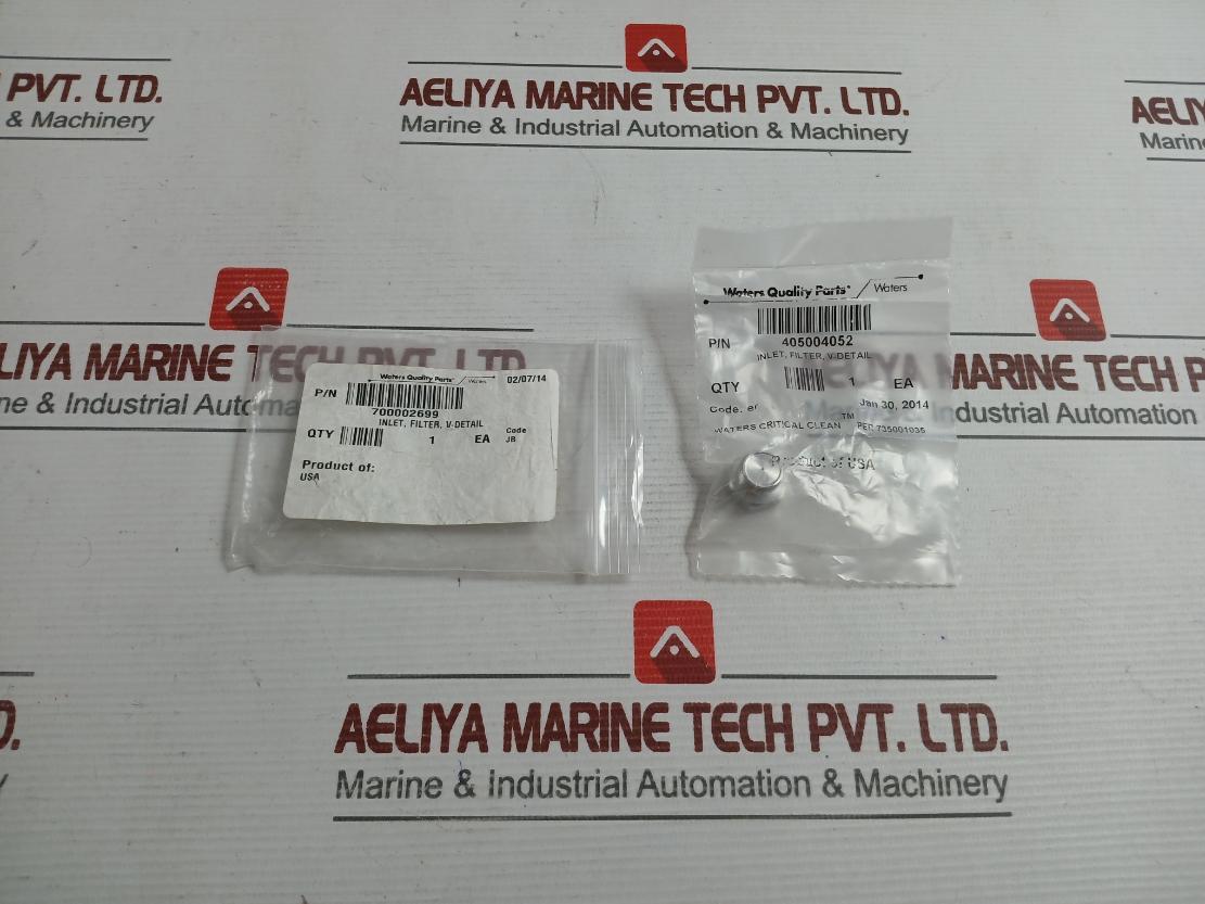 V-Detail Inlet Filter 700002699 50 Gm By Waters