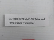 Vaf Midflow Pulse Temperature Transmitter 2.5m 0390-1274