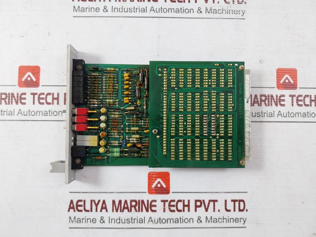 Valmet 3-543619-3A Bcu Binary Input Pcb Module N0432 Dm 72 H.@ 70° N0418
