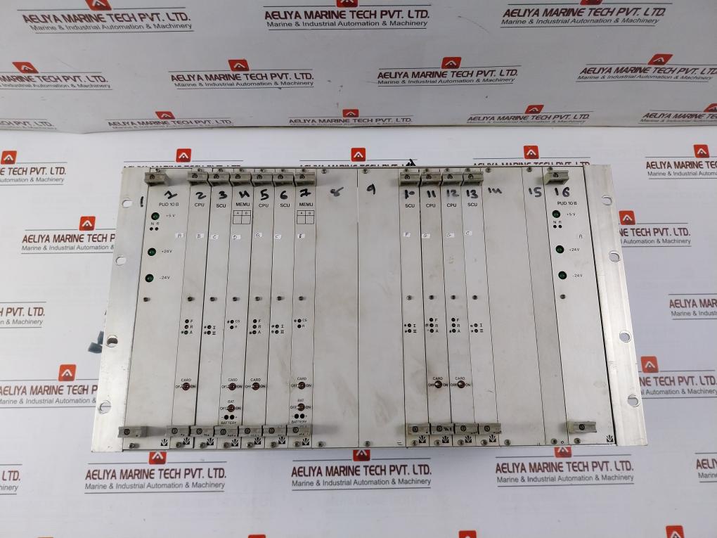 Valmet 542821-5A Automation Control System Rack M8513621 M1, M8510041 M2,Pud-10B