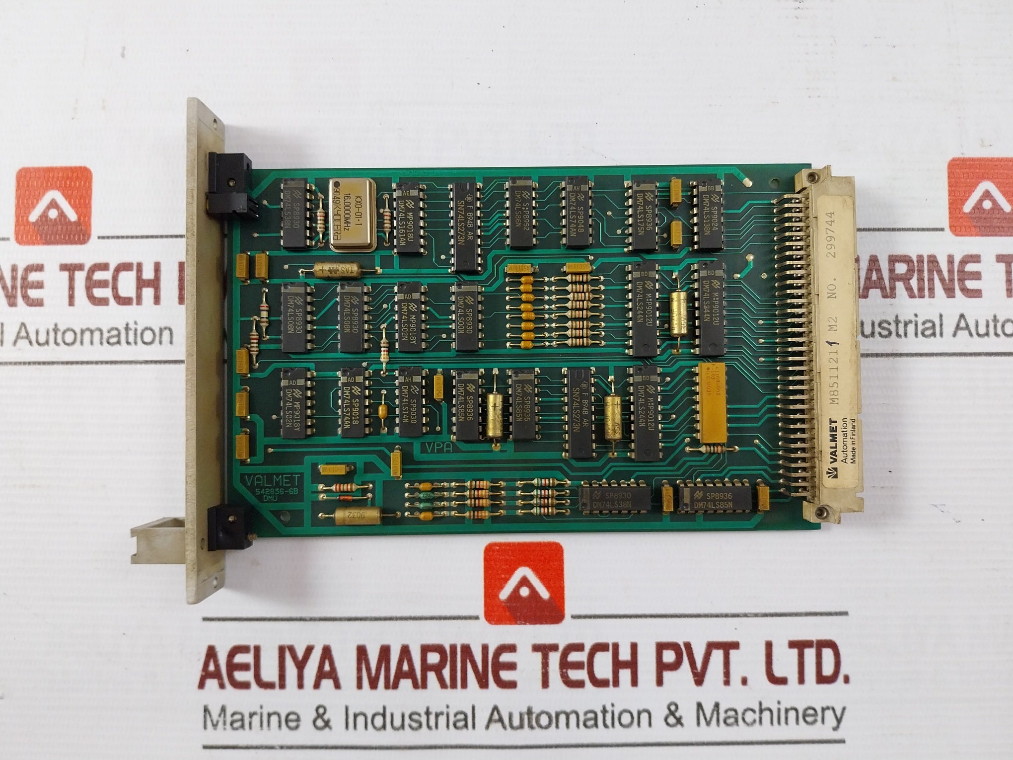 Valmet 542821-5A Cpu Scu Rack Module 542836-6A, Pud 10 B, M8510061 M2, Biu 8A