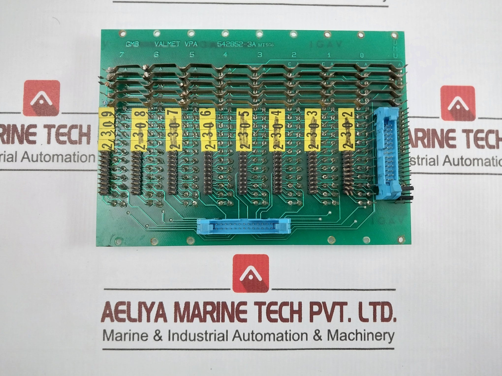 Valmet 542852-3B Dmu Printed Circuit Board 542852-3A Mt916