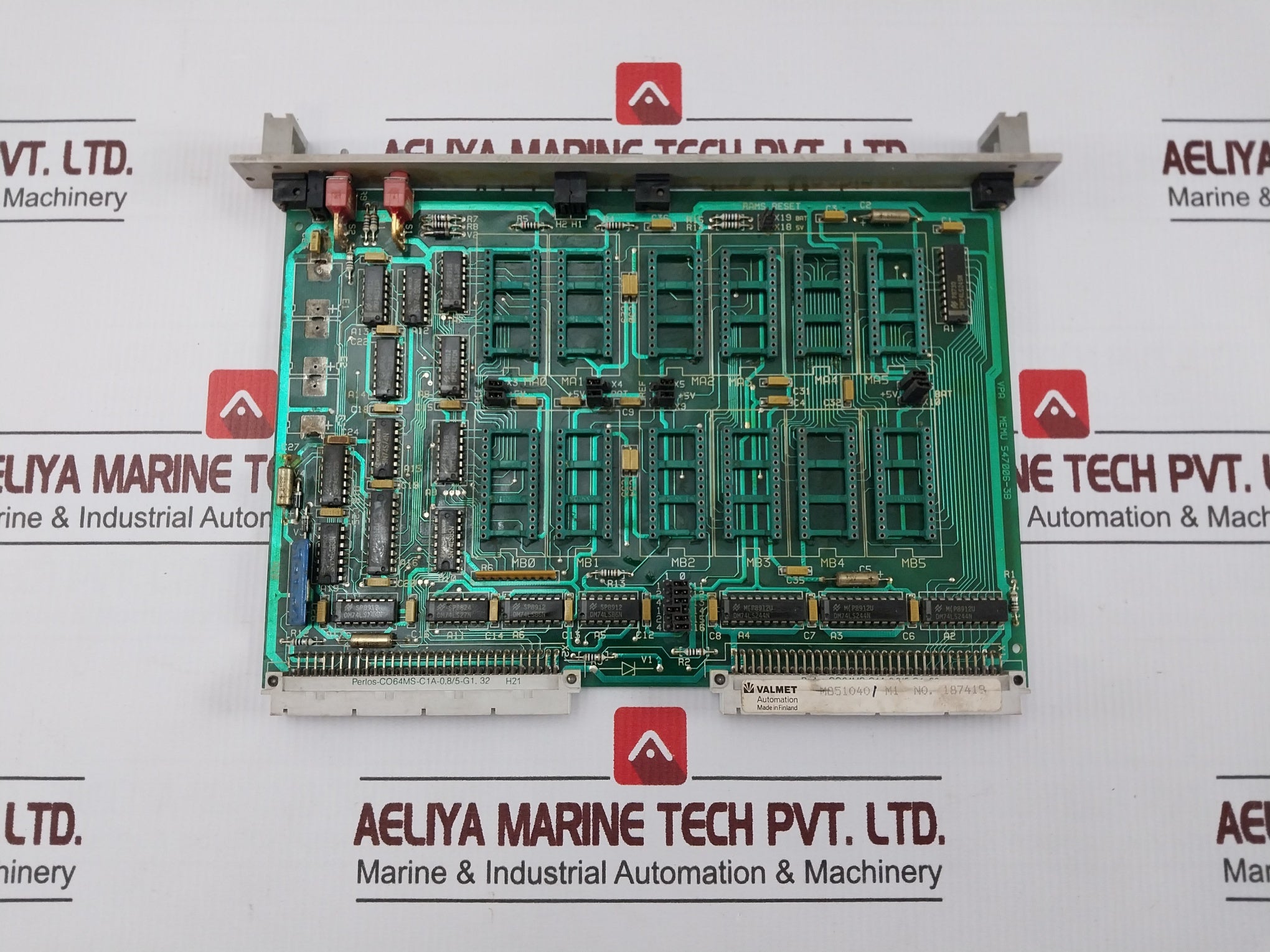 Valmet 547006-3B Memory Board 547006-3A Mt924 M8510401 M1