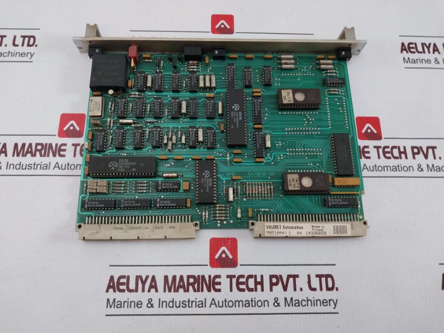 Valmet 547070-3B Pcb Cpu Module 547070-3A, M85100411 04