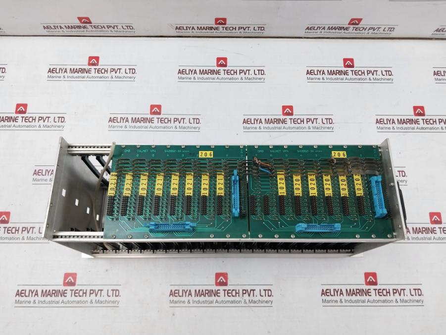 Valmet Automation 542852-3A Rack-mount Slot Cross Connect Panel 542836-6A, Mt117