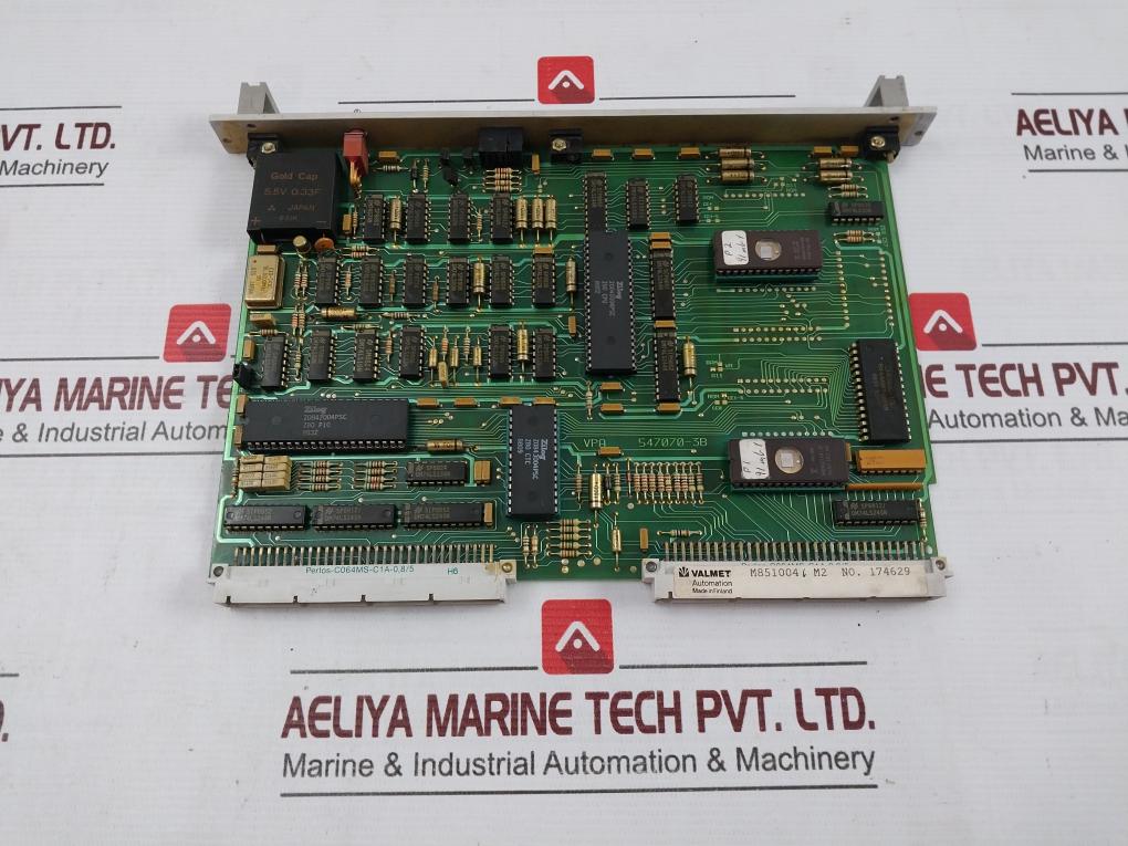 Valmet Automation 547070-3B Cpu Pcb Module 547070-3A Mt916 M8510041 M2