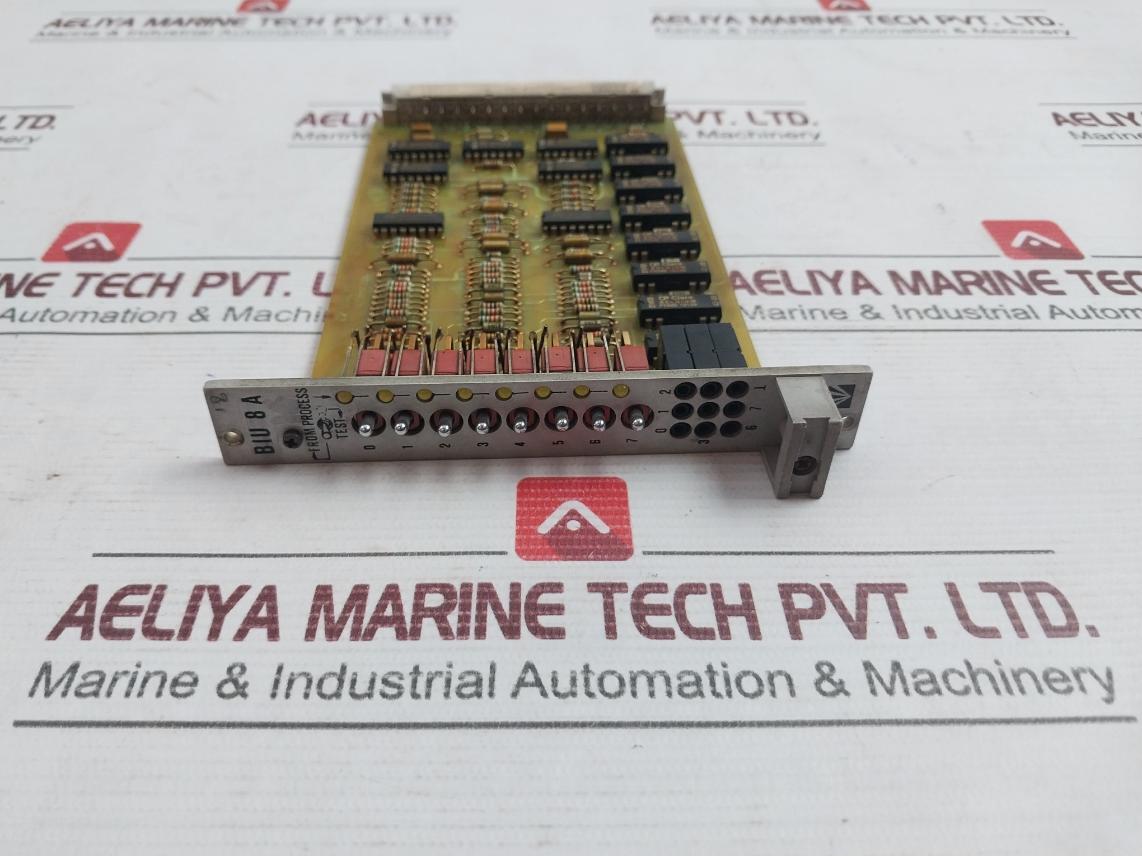 Valmet Automation Biu 8 A Binary Input Unit Pcb M8512221 M1 Mt045 542803-6A