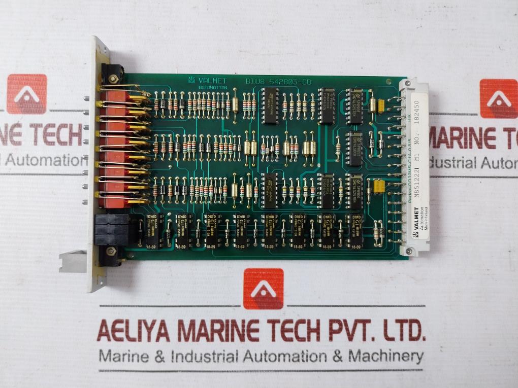 Valmet Automation Biu 8A Binary Input Pcb Module M851222 M1 Mt918 542803-6B