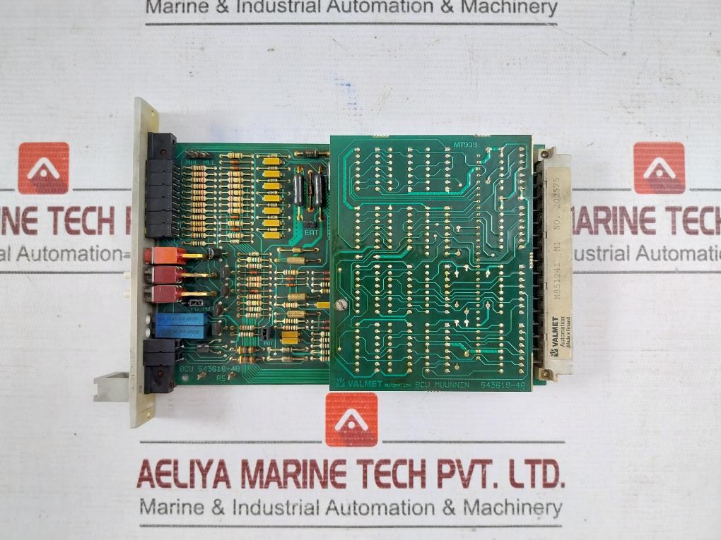 Valmet Automation M851241 M1 Bcu Binary Input Pcb Module Mt933 543619-4A