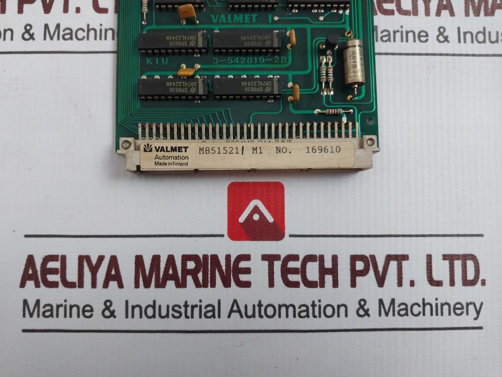 Valmet Automation M851521 M1 Kiu Keyboard Interface Unit Pcb 3-542819-2a