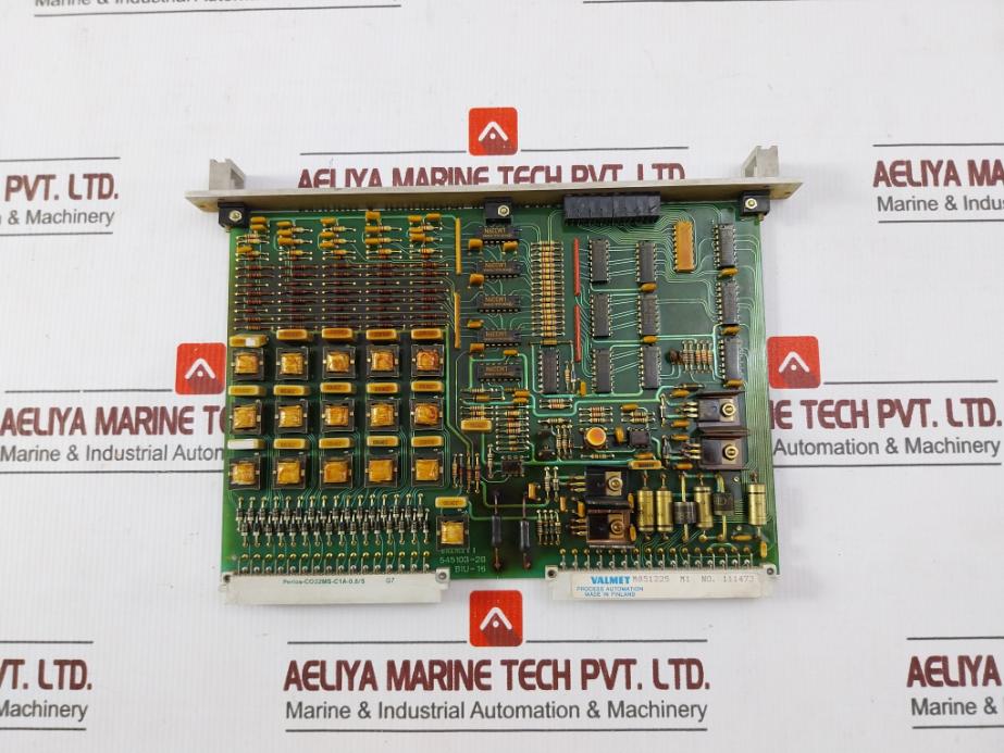 VALMET BIU-16 Binary Input Unit PCB 545103-2B MT806