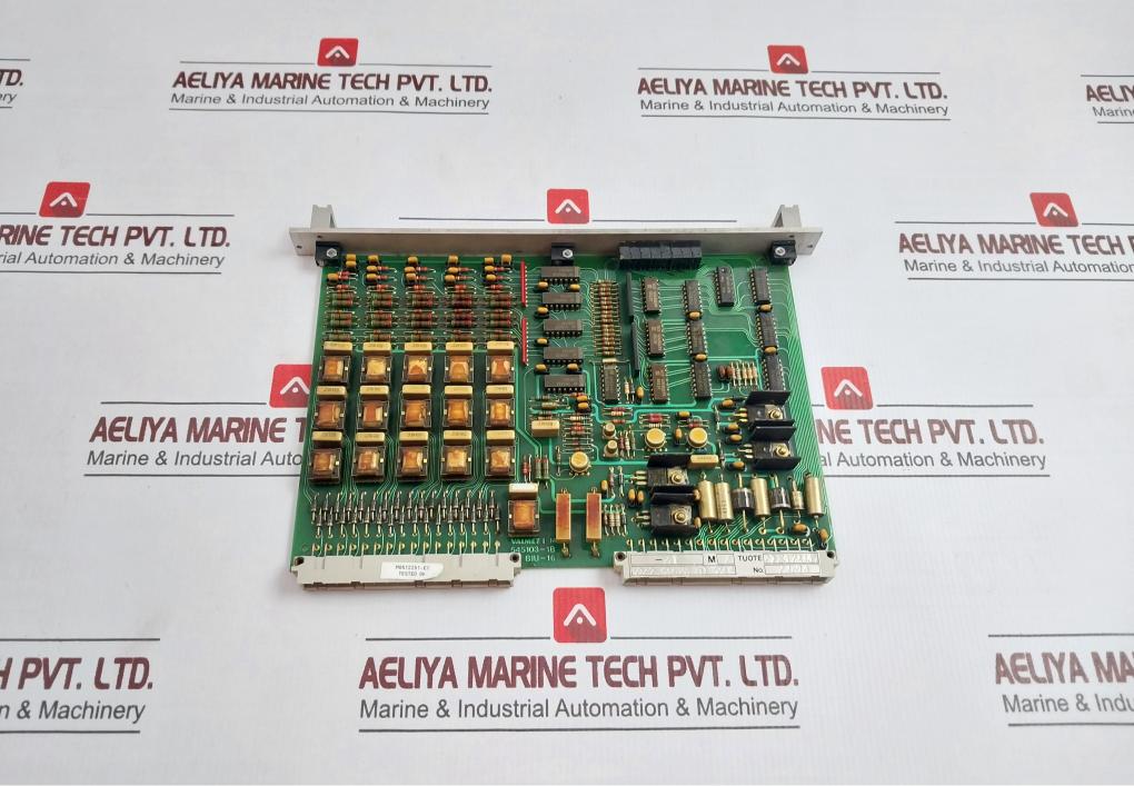 Valmet Biu 16 Binary Input Unit Pcb 545103-1b M8512251