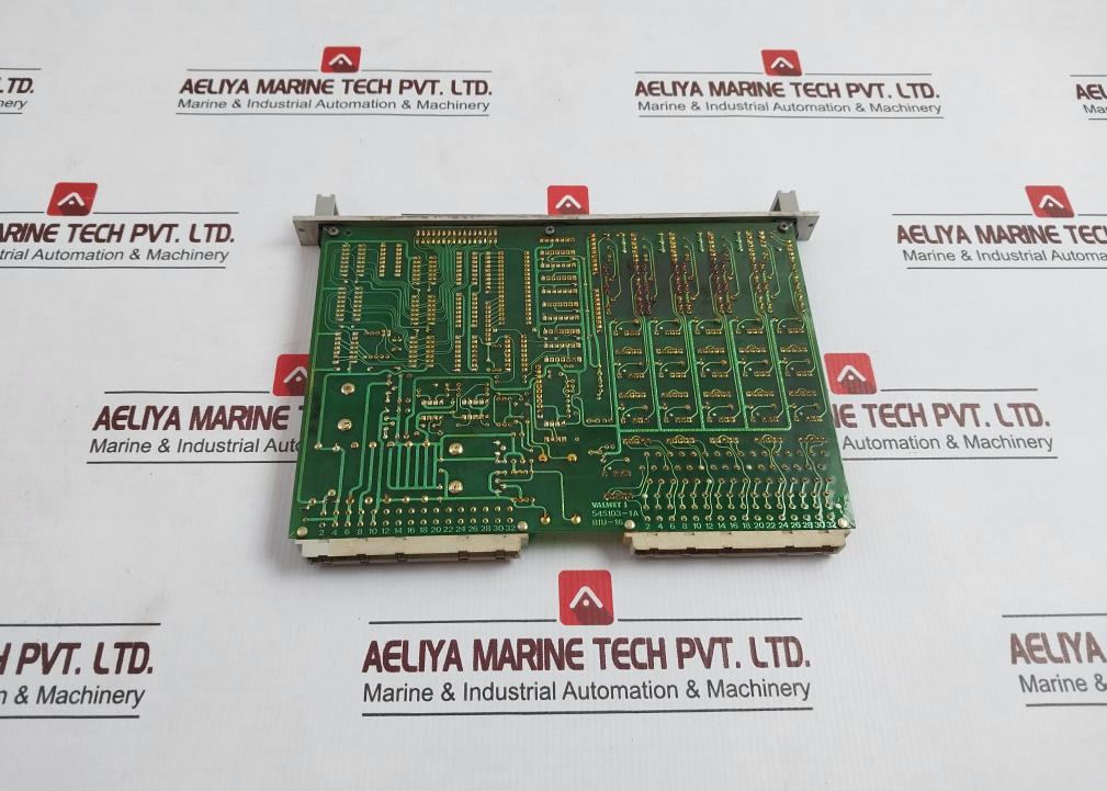 Valmet Biu 16 Binary Input Unit Pcb 545103-1b M8512251