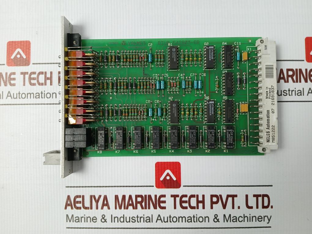 Valmet Biu 8 A Binary Input Unit Circuit Board Module