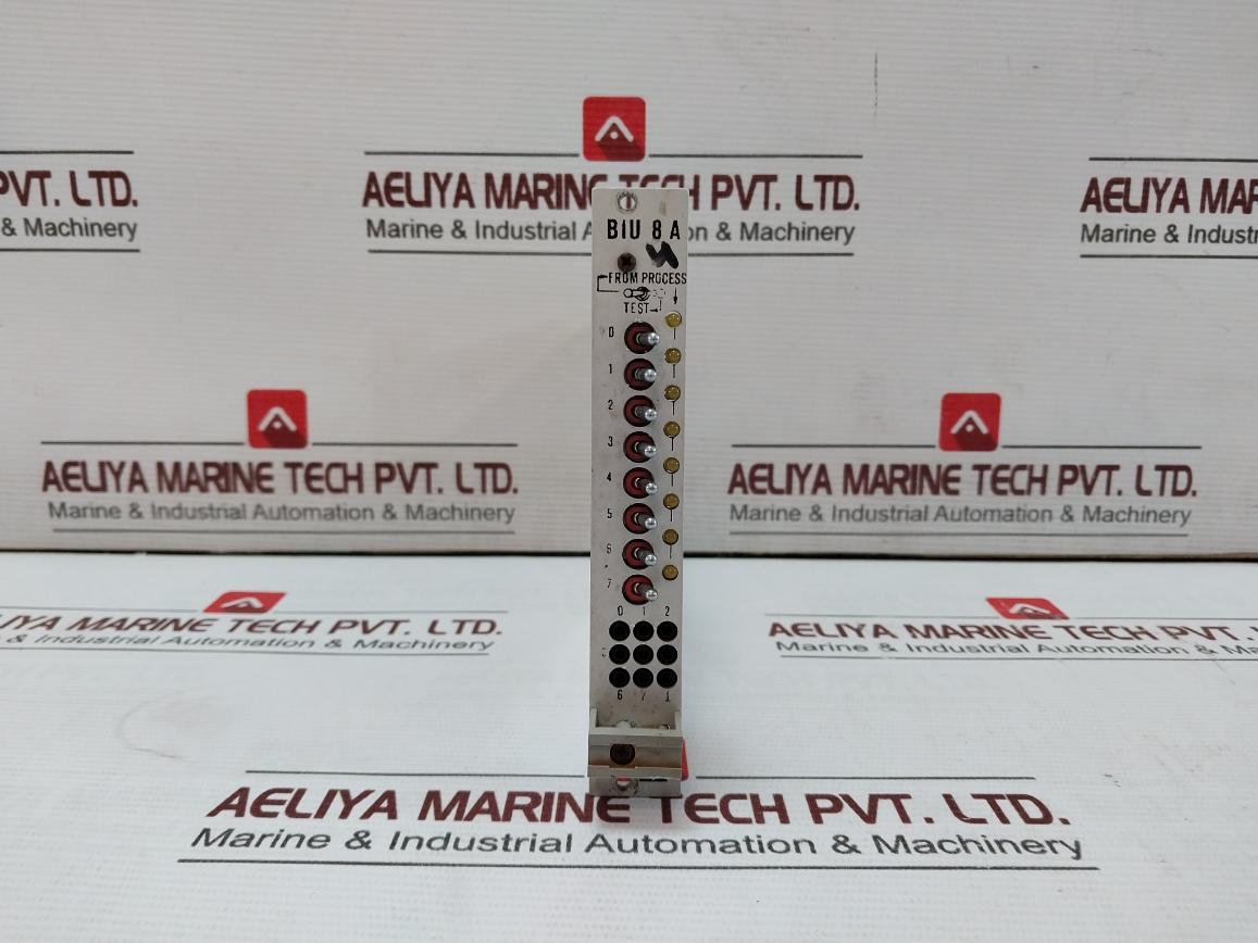Valmet Biu 8 A Input Module 542803-6B Mt045 M8512221 M1