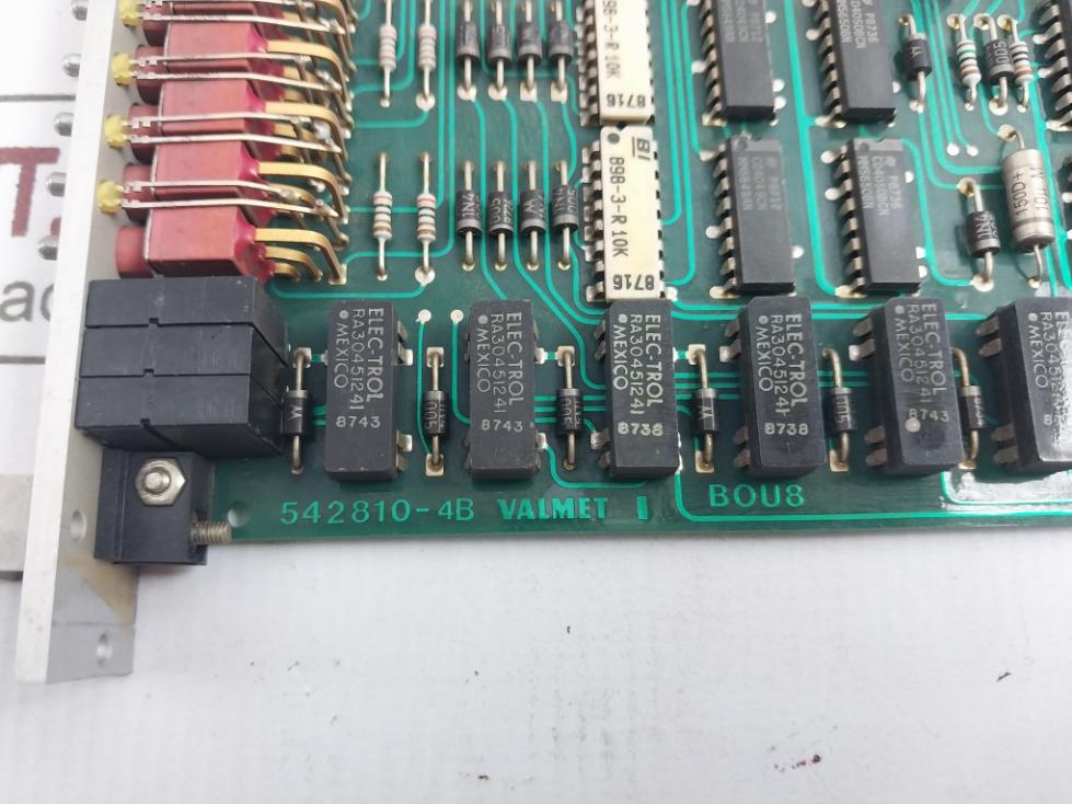 Valmet Process Automation M851231 M1 Binary Output Unit Pcb Bou 8A 542 ...