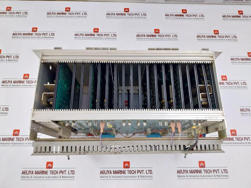 Valmet Pud 10 B Process Automation Rack W/Cpu Scu Module M8513621 02 M8510061 09