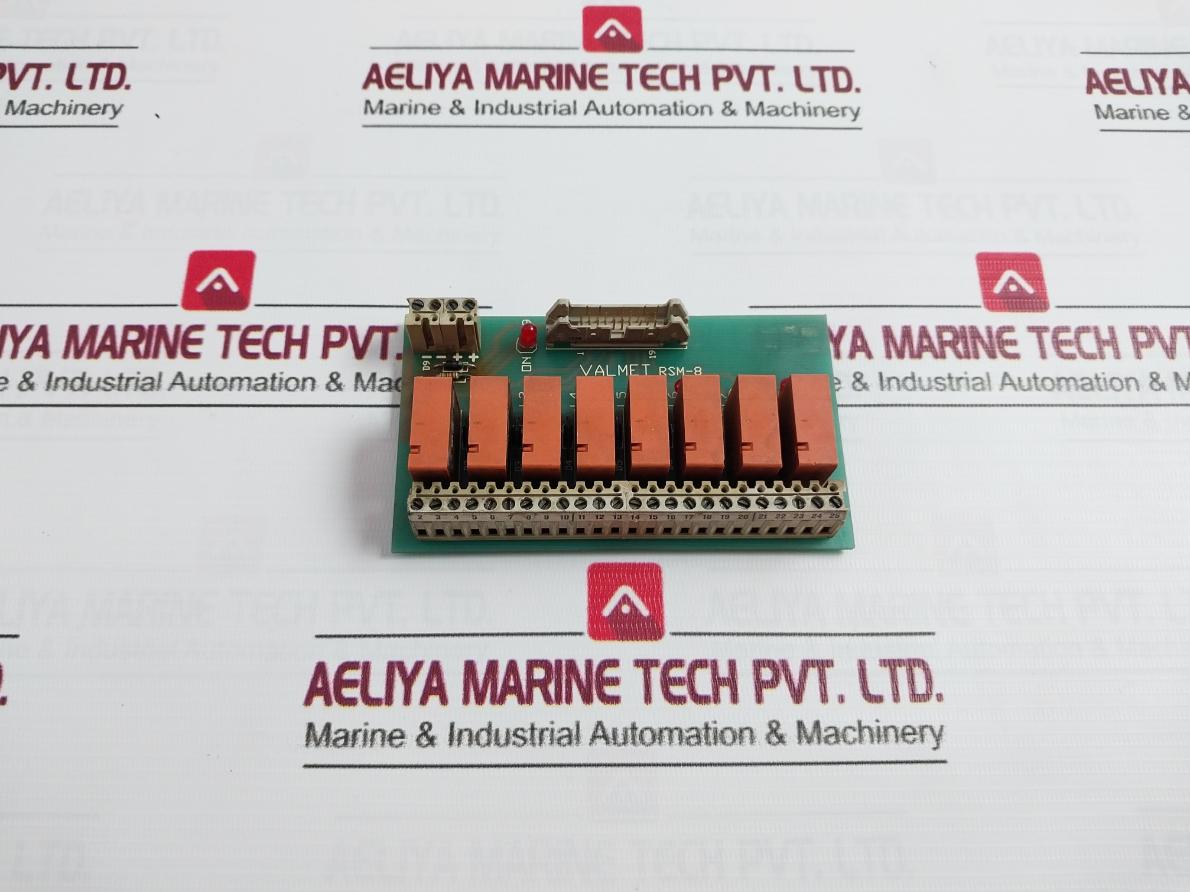 Valmet Rsm-8 Relay Module.