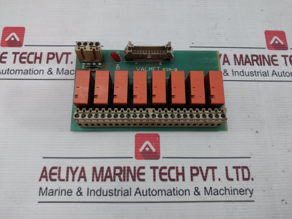 Valmet Rsm-8 Terminal Module 10A 250Vac