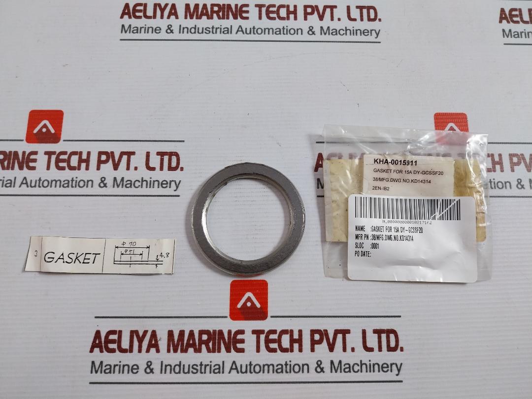 Valqua V#6590M Spiral Wound Gasket Kha-0015911
