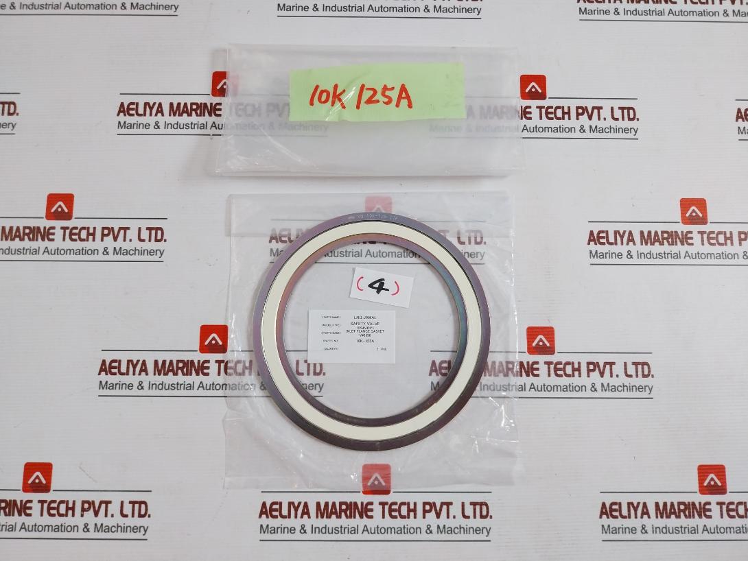 Valqua 8596 10K-125A Inlet Flange Gasket