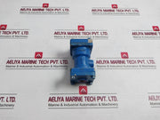 Vatec 15006 Inline Valve Body-blue Cast Metal, Flanged Ends, Heavy Duty