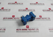Vatec 15006 Inline Valve Body-blue Cast Metal, Flanged Ends, Heavy Duty