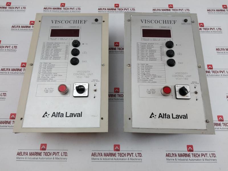 Vcu-160r Viscocity Control Unit Alfa Laval Part No.3183052031