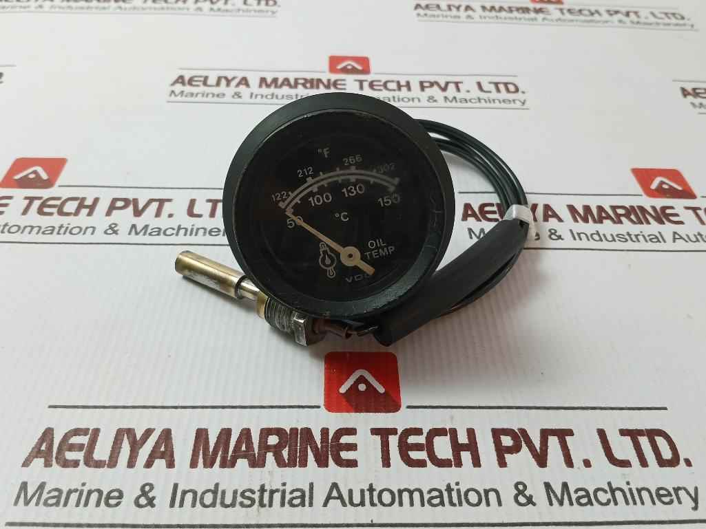 Vdo 122 To 302?F Temperature Gauge 1.5 Meter