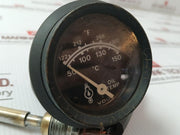 Vdo 122 To 302˚F Temperature Gauge 1.5 Meter