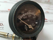 Vdo 122 To 302?F Temperature Gauge 1.5 Meter