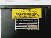 Vdo Mess Der 144X72 Panel Pressure Gauge 0-50 Mpa.S 0-220 Sec 0.99 At 15°C