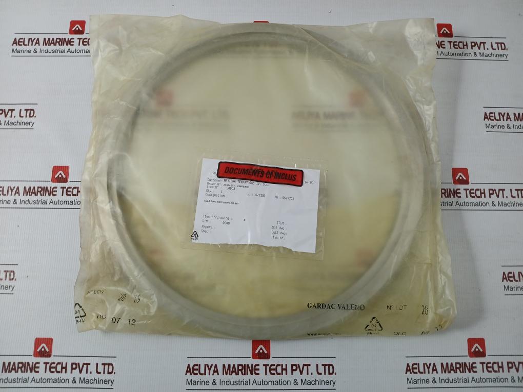 New 20934211-23609300 Seat Ring For Valve Nd 16" By Velan