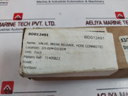 Versa Vsi-3301-ms 3-way Valve Vac-200 Psig/Vac-14 Bar