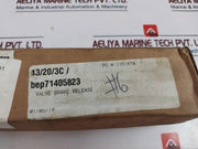 Versa Vsi-3301-ms 3-way Valve Vac-200 Psig/Vac-14 Bar